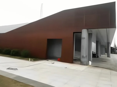 耐候鋼景觀施工現(xiàn)場(chǎng) 耐候鋼景觀施工流程